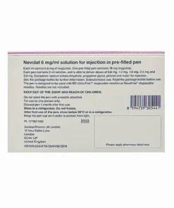Alternative view of Buy Nevolat (Liraglutide) Weight Loss Injection – 6mg/ml